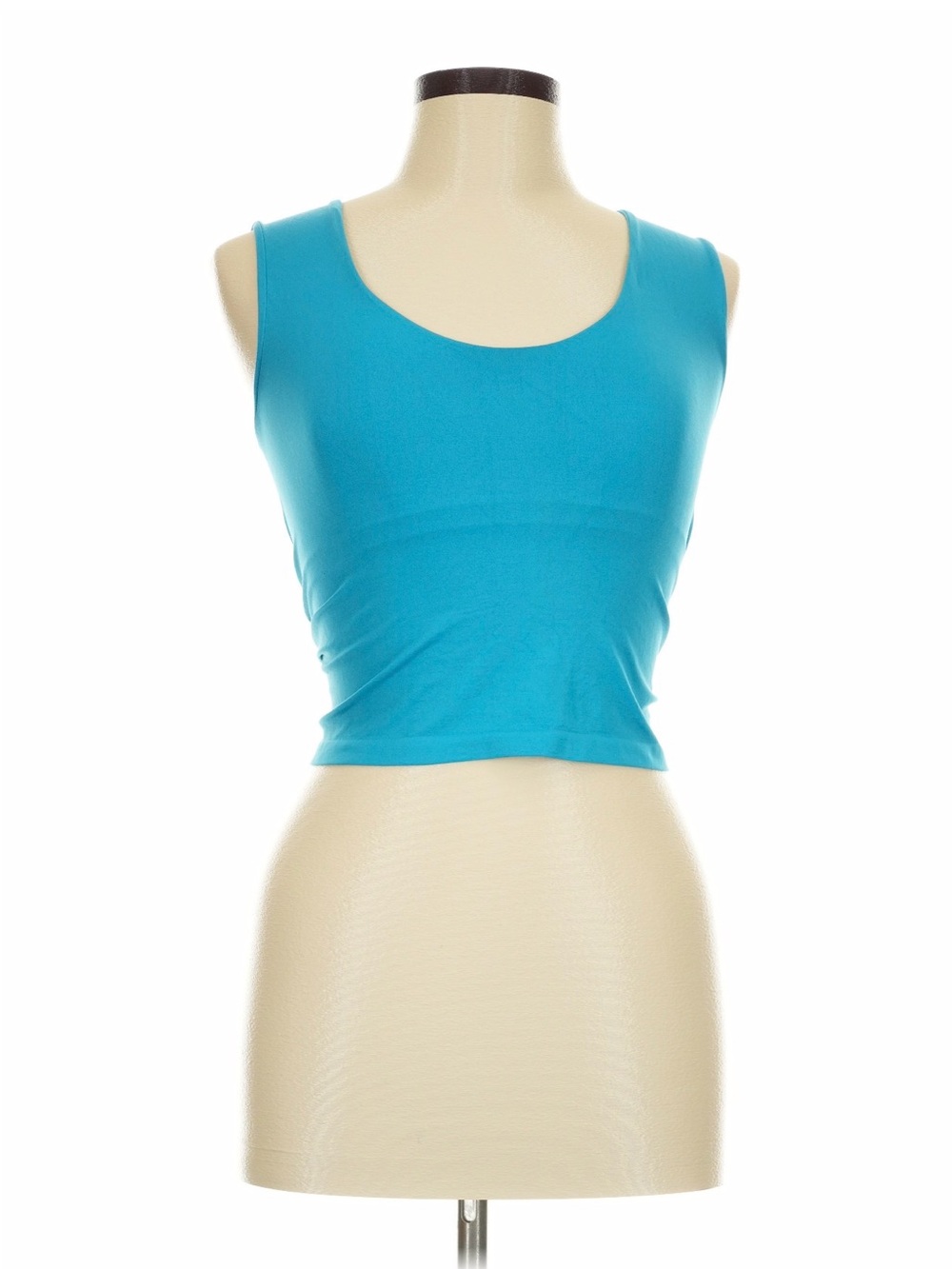 FP MOVEMENT X THE CLASS FREE PEOPLE Blue Sleeveless Crop Tank Top shelf bra NEW